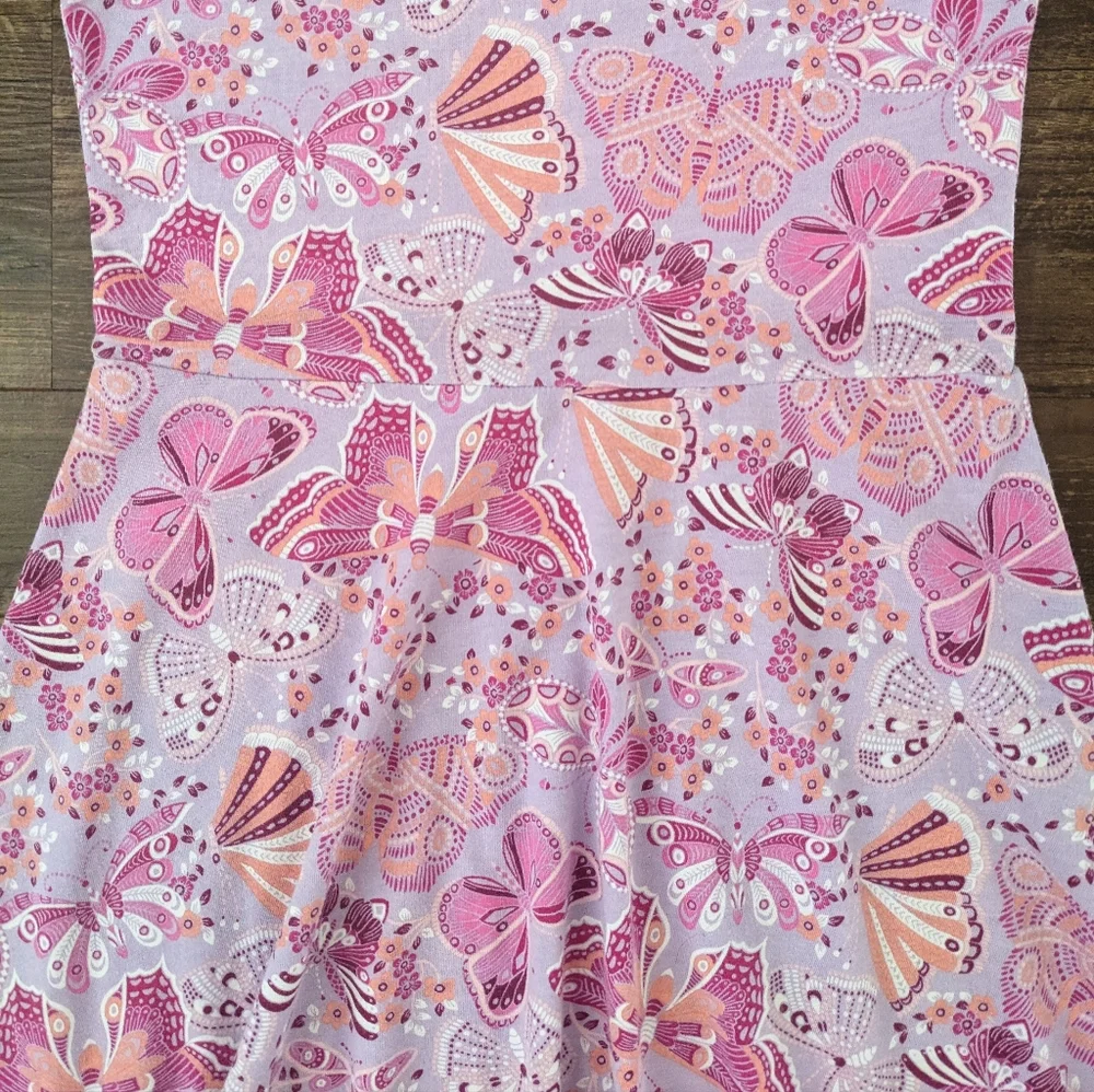 Children's Place Purple Butterfly Dress